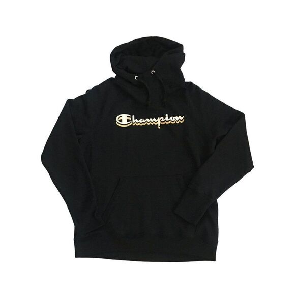 Champion Hoodie Black Size M - Picture 2 of 9
